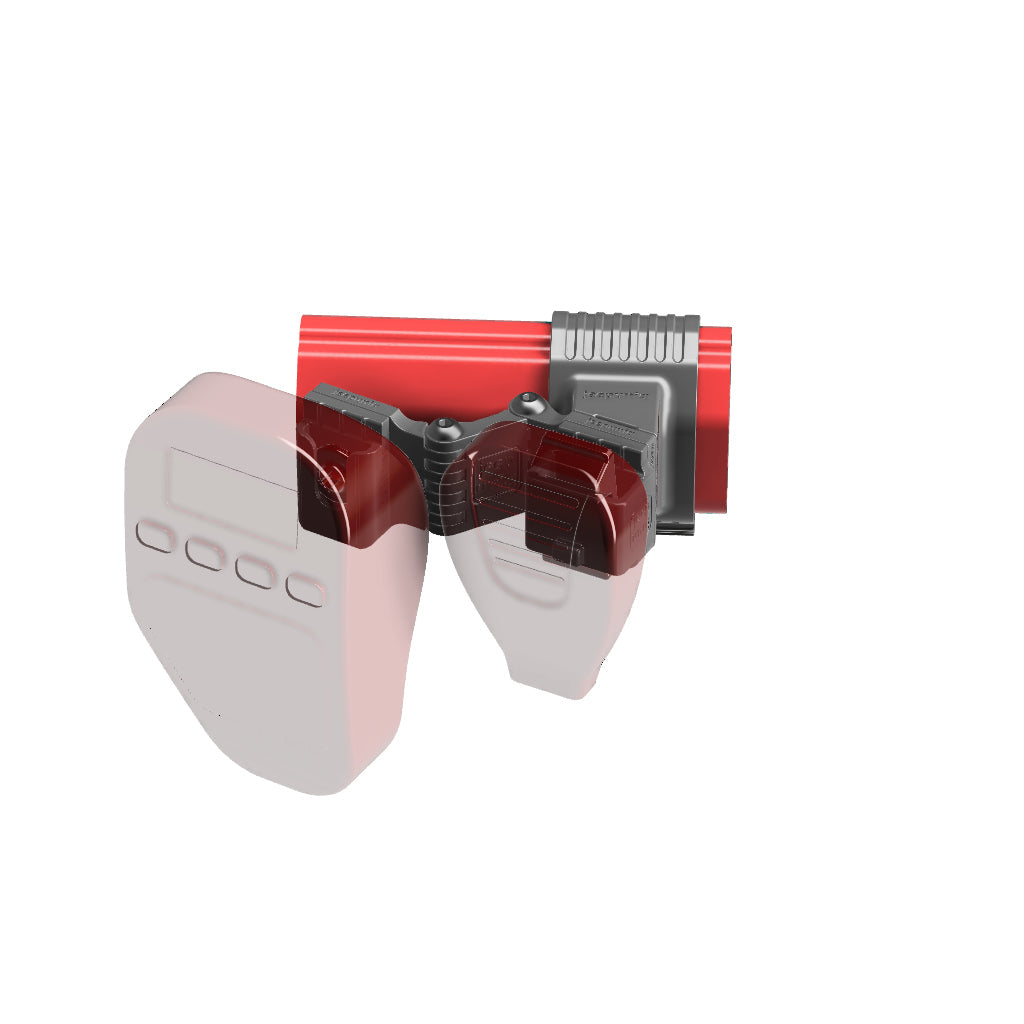 Universal Belt-Clip Attached Mobile Mic + Wouxun KG-UV10A Mobile Mic Mount for Jeep JL/JT 2024+ Grab-Bar Image 6