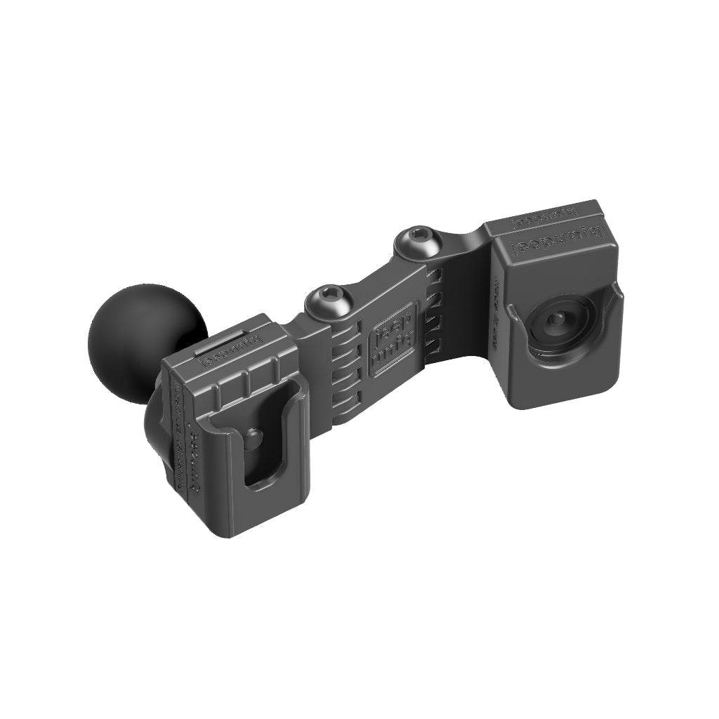 Yaesu FTM-400DR Mobile Mic + JeepUniq Magnetic Mic Attachment Mobile Mic Mount with RAM Ball Image 4