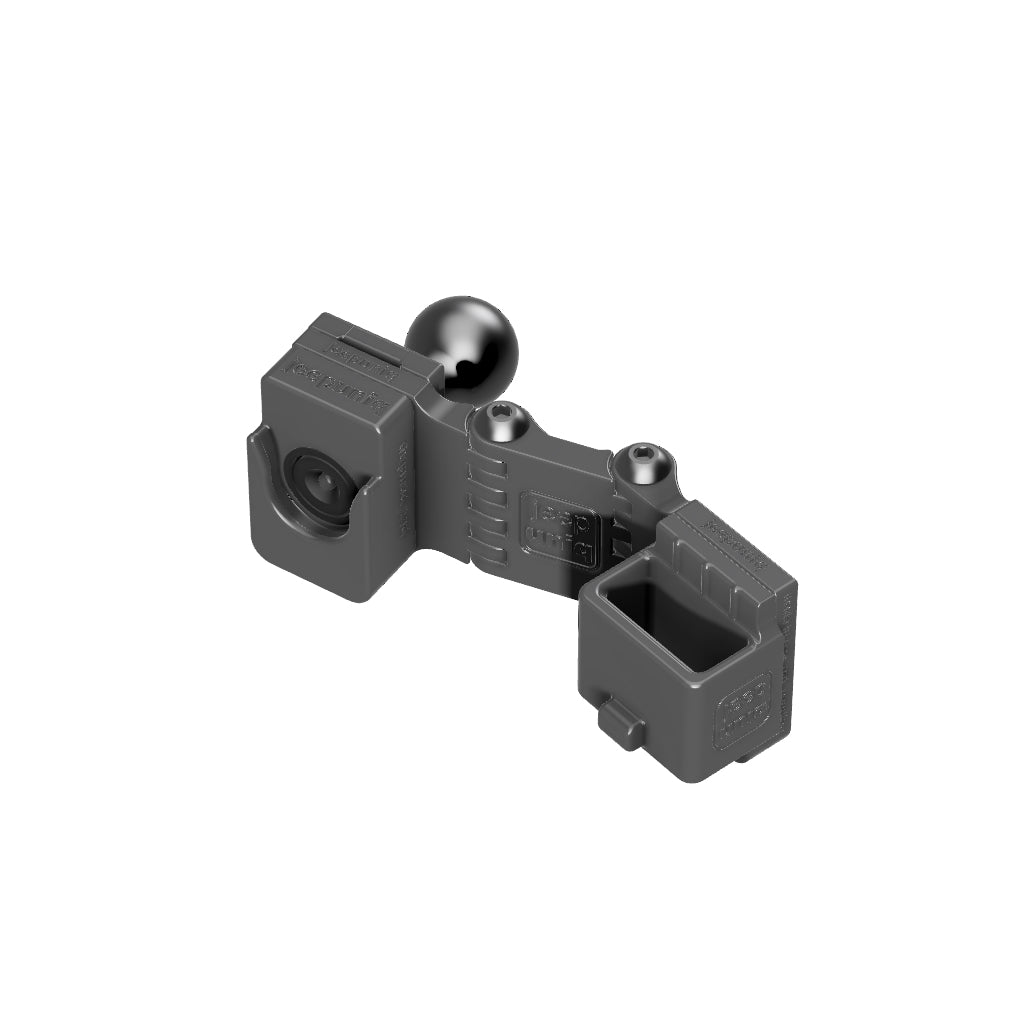 JeepUniq Magnetic Mic Attachment Mobile Mic + Kenwood KMC-45D Mobile Mic Mount with 67 Designs Ball Image 1