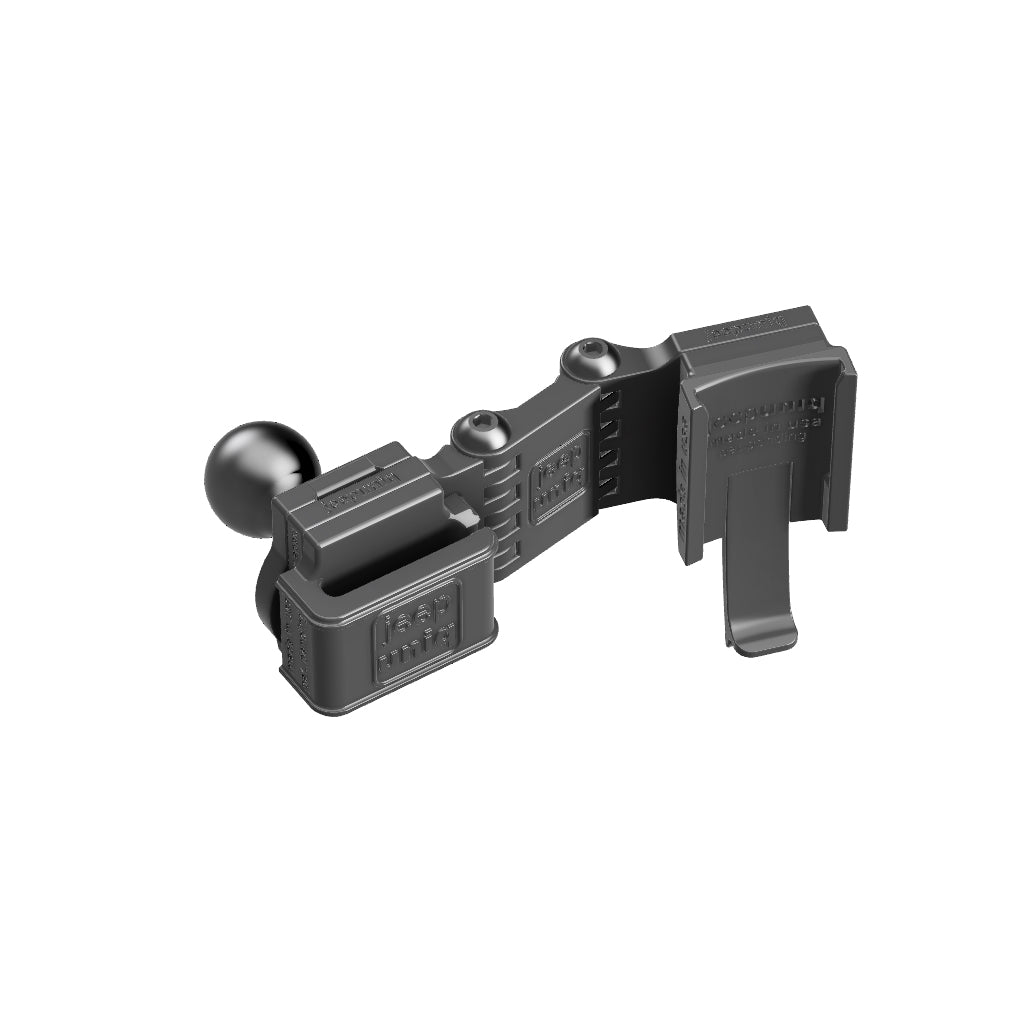 Universal Belt-Clip Attached Handheld Radio + Garmin InReach Mini Handheld Radio Mount with 67 Designs Ball Image 4