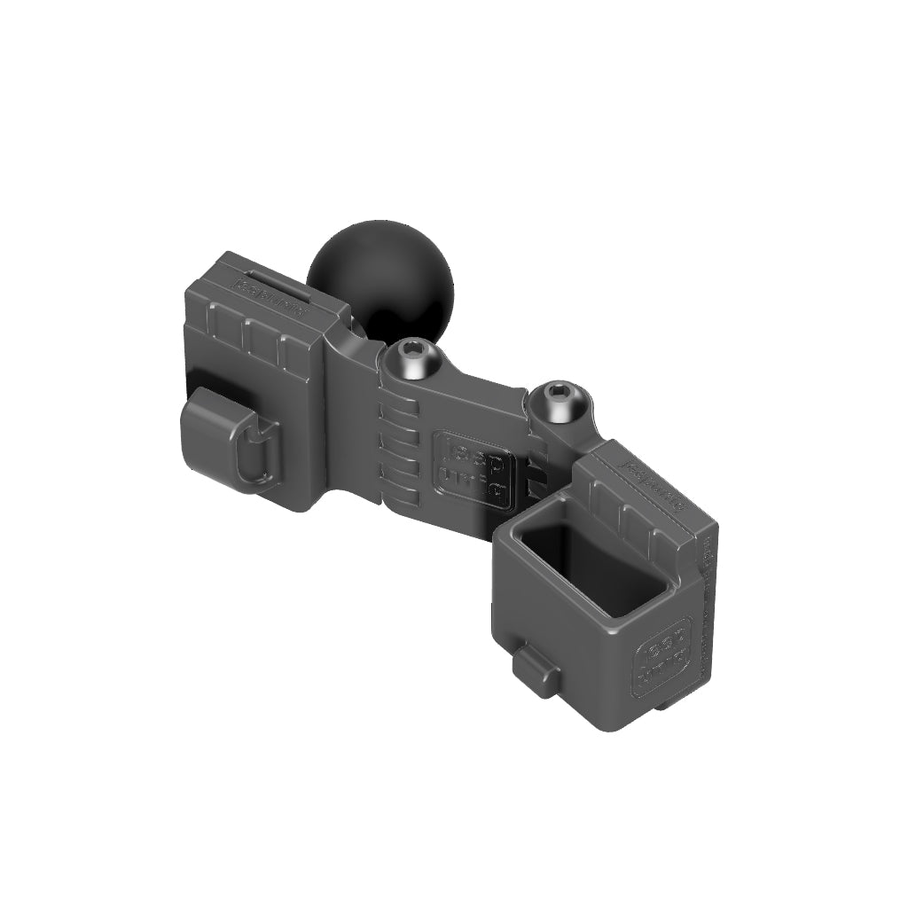 Icom IC-7100 Mobile Mic + TIDRADIO TD-HM060 Mobile Mic Mount with RAM Ball Image 1