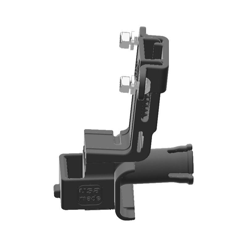 Wouxun SMO-001 HAM Mic + Delorme inReach Device Holder for Jeep JK 07-10 Grab Bar - Image 2