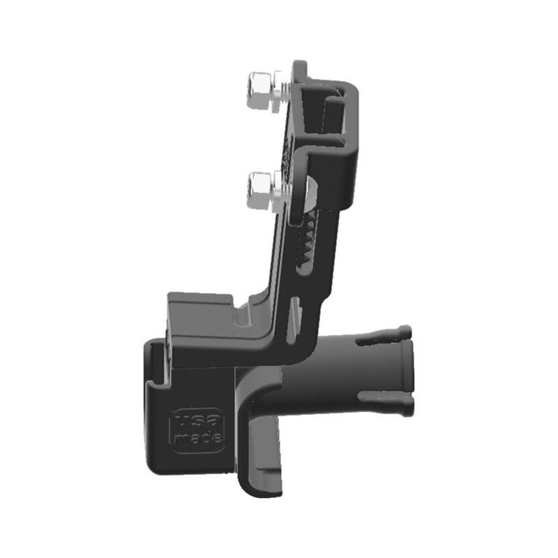 Yaesu FT-1900R HAM Mic + Delorme inReach Device Holder for Jeep JK 07-10 Grab Bar - Image 2