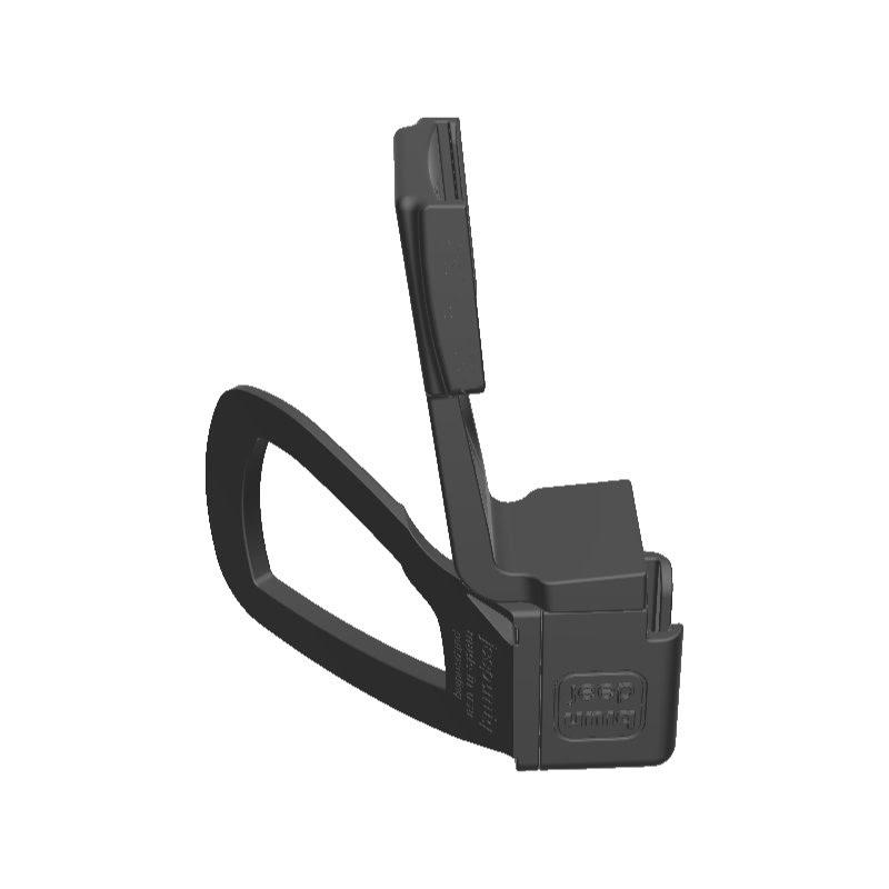 Galaxy DX 939 CB Mic + Garmin Mini InReach SATCOM Holder for Jeep JK 11-18 Grab Bar - Image 3