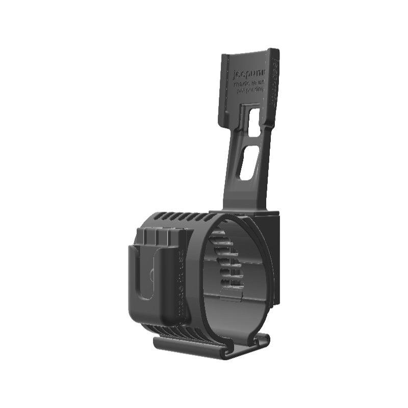 Btech UV-50X3 HAM Mic + Garmin Mini InReach SATCOM Holder Clip-on for Jeep JL Grab Bar - Image 2