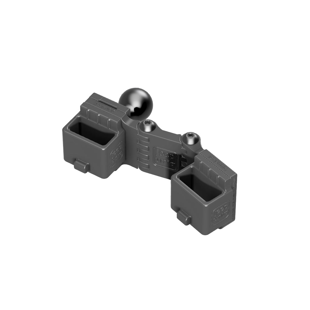 Baofeng QHM-22 Mobile Mic + TIDRADIO TD-HM060 Mobile Mic Mount with 67 Designs Ball Image 1