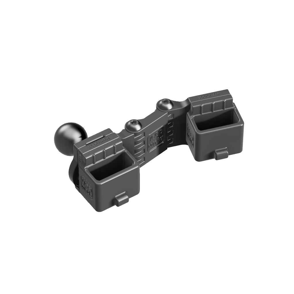 Kenwood KMC-35 Mobile Mic + Btech QHM-22 Mobile Mic Mount with 67 Designs Ball Image 4