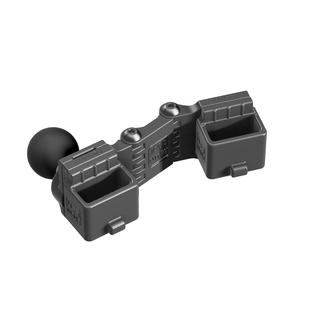 Universal Belt-Clip Attached Mobile Mic + Baofeng QHM-22 Mobile Mic Mount with RAM Ball Image 4
