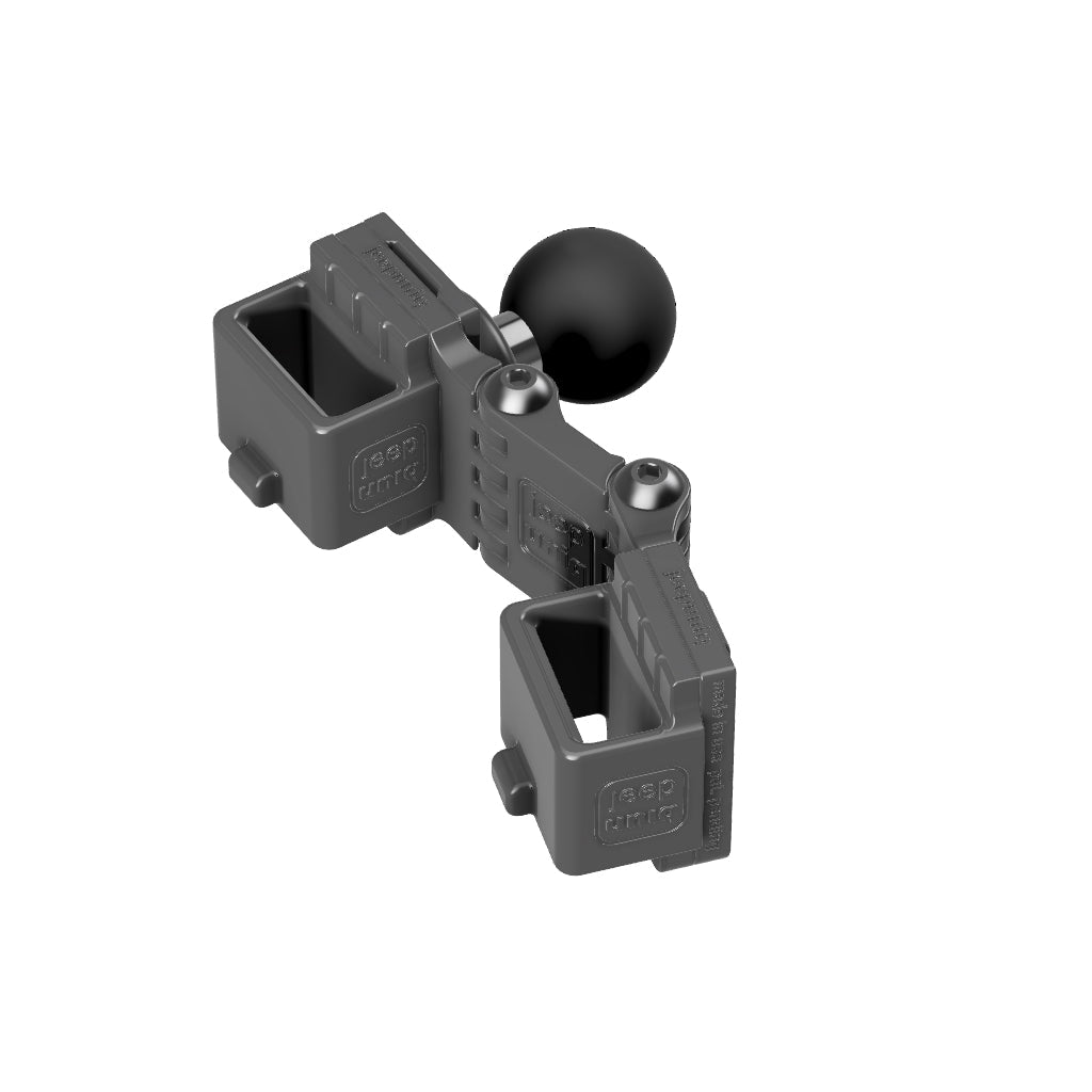 Baofeng QHM-22 Mobile Mic + Baofeng BF-S112 Mobile Mic Mount with RAM Ball Image 5