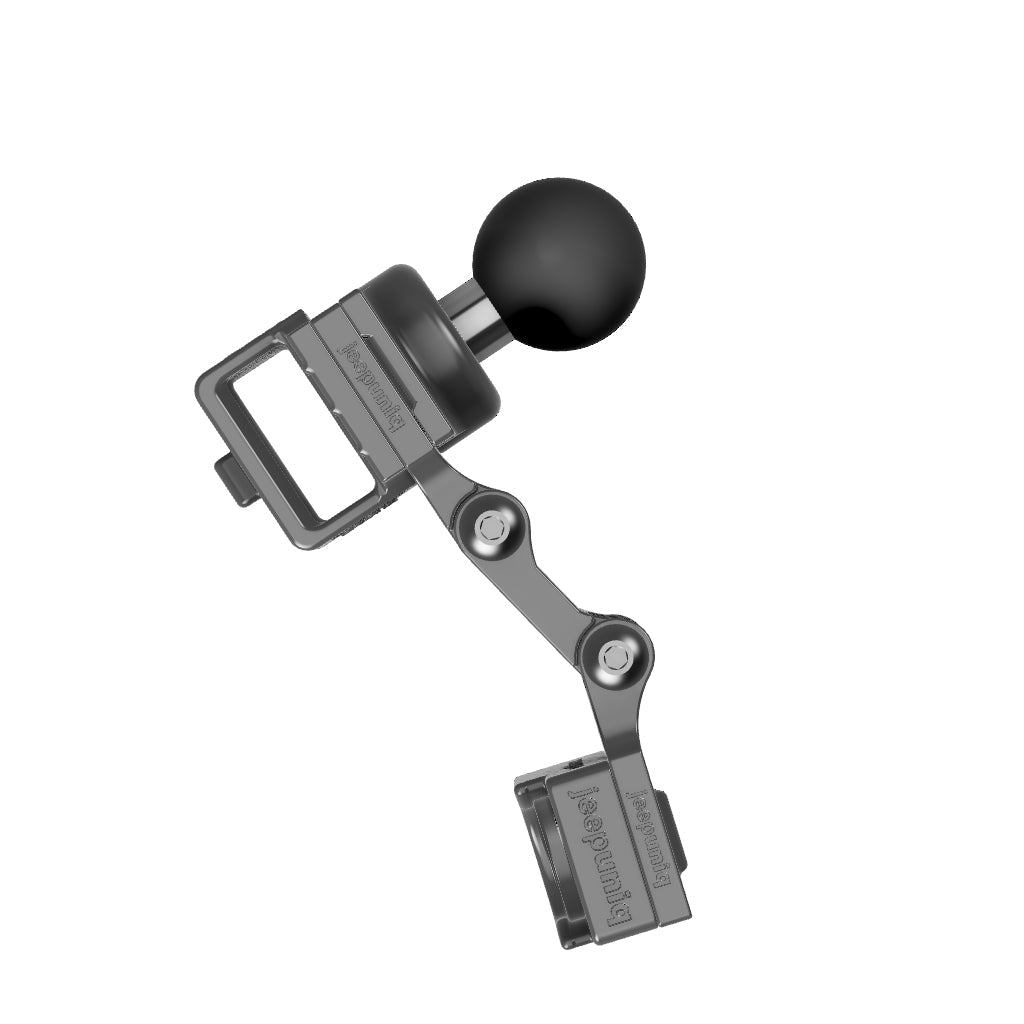 Radioddity RS-22 Mobile Mic + JeepUniq Magnetic Mic Attachment Mobile Mic Mount with RAM Ball Image 2