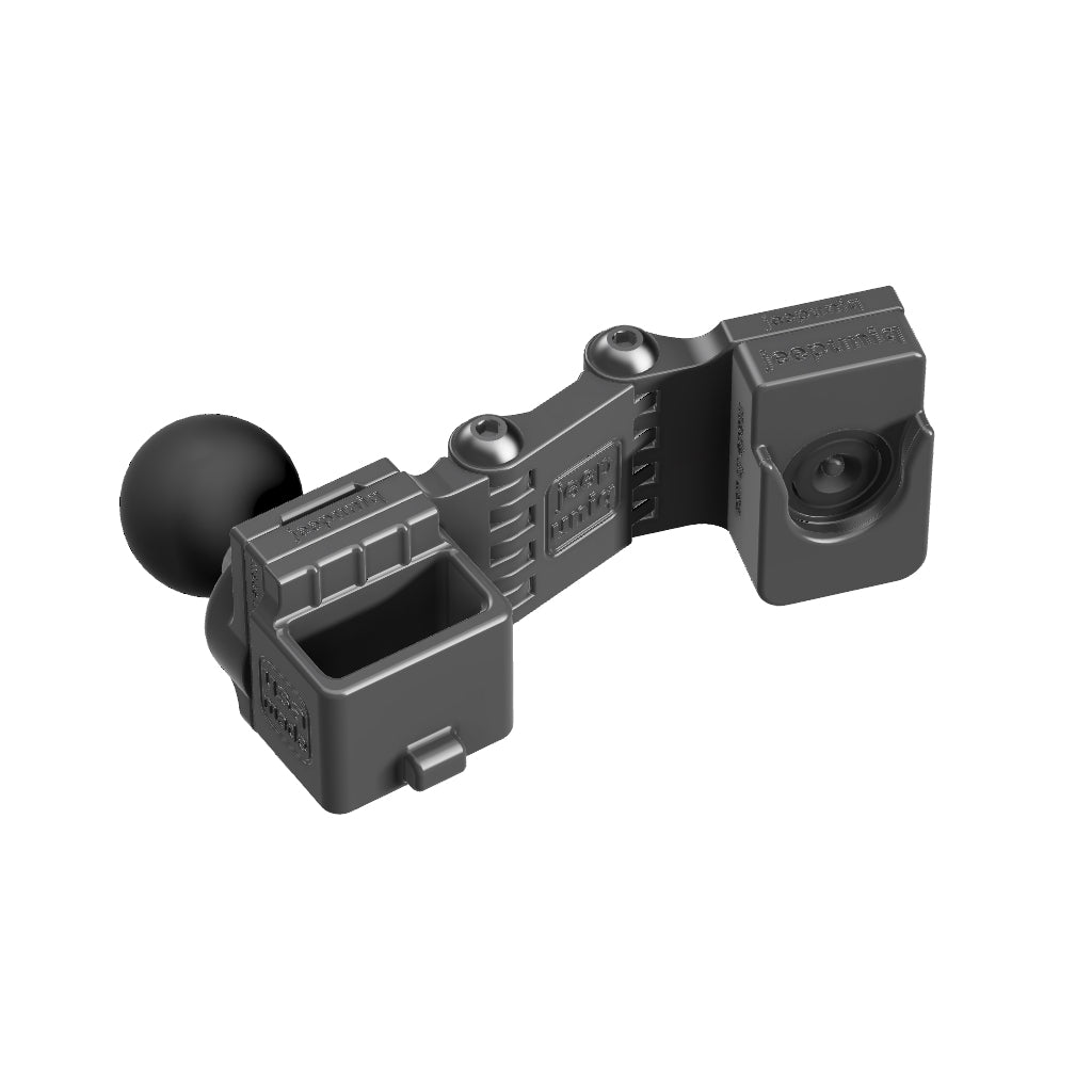 Universal Belt-Clip Attached Mobile Mic + JeepUniq Magnetic Mic Attachment Mobile Mic Mount with RAM Ball Image 4