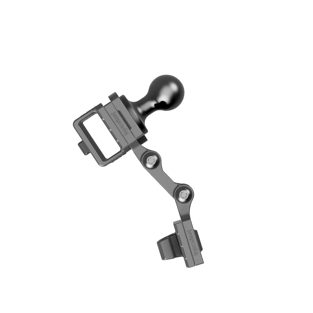 Universal Belt-Clip Attached Mobile Mic + ICOM Hook ICOM Hook Mobile Mic Mount with 67 Designs Ball Image 2