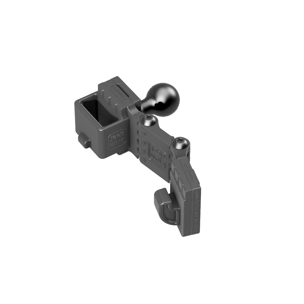 Universal Belt-Clip Attached Mobile Mic + ICOM Hook ICOM Hook Mobile Mic Mount with 67 Designs Ball Image 5