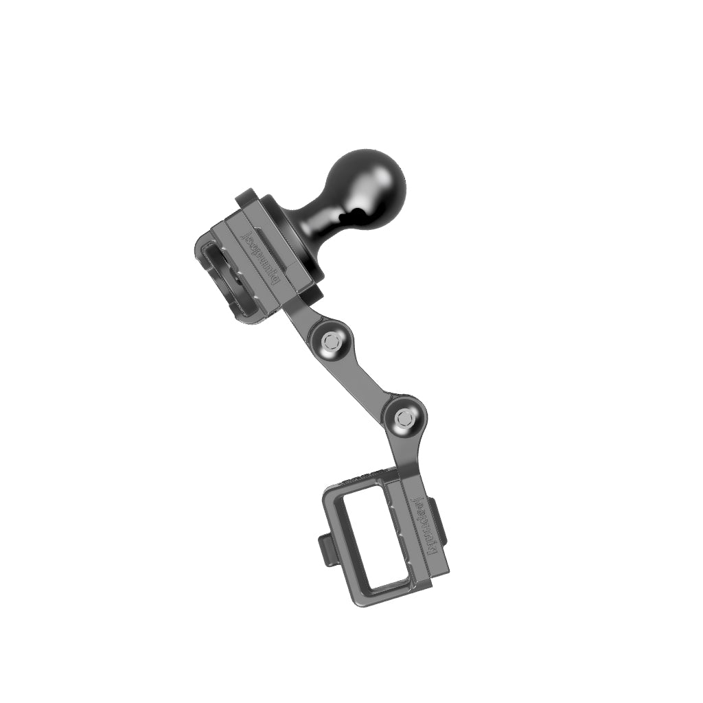 Yaesu FT-2900R Mobile Mic + Wouxun SMO-001 Mobile Mic Mount with 67 Designs Ball Image 2