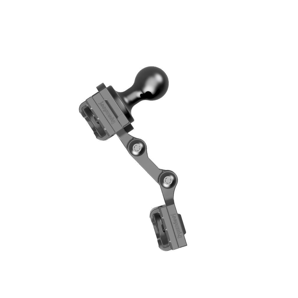 Cobra 25 LX Mobile Mic + Uniden PC787 Mobile Mic Mount with 67 Designs Ball Image 2