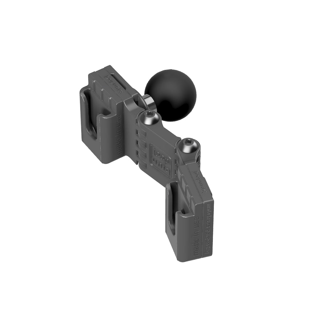 Universal Round Button Attached Mobile Mic + Yaesu FTM-350AR Mobile Mic Mount with RAM Ball Image 5