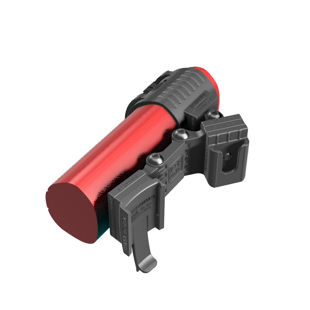 Galaxy DX 959 Mobile Mic + Garmin InReach Mini Handheld Radio Mount for Jeep JL/JT 18-23 Grab-Bar Image 4