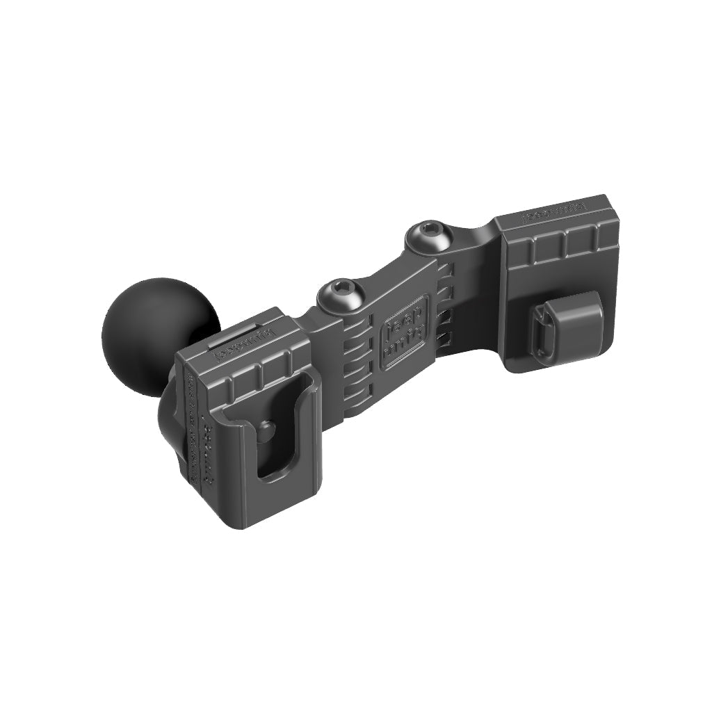 Universal Round Button Attached Mobile Mic + Icom HM-133V Mobile Mic Mount with RAM Ball Image 4