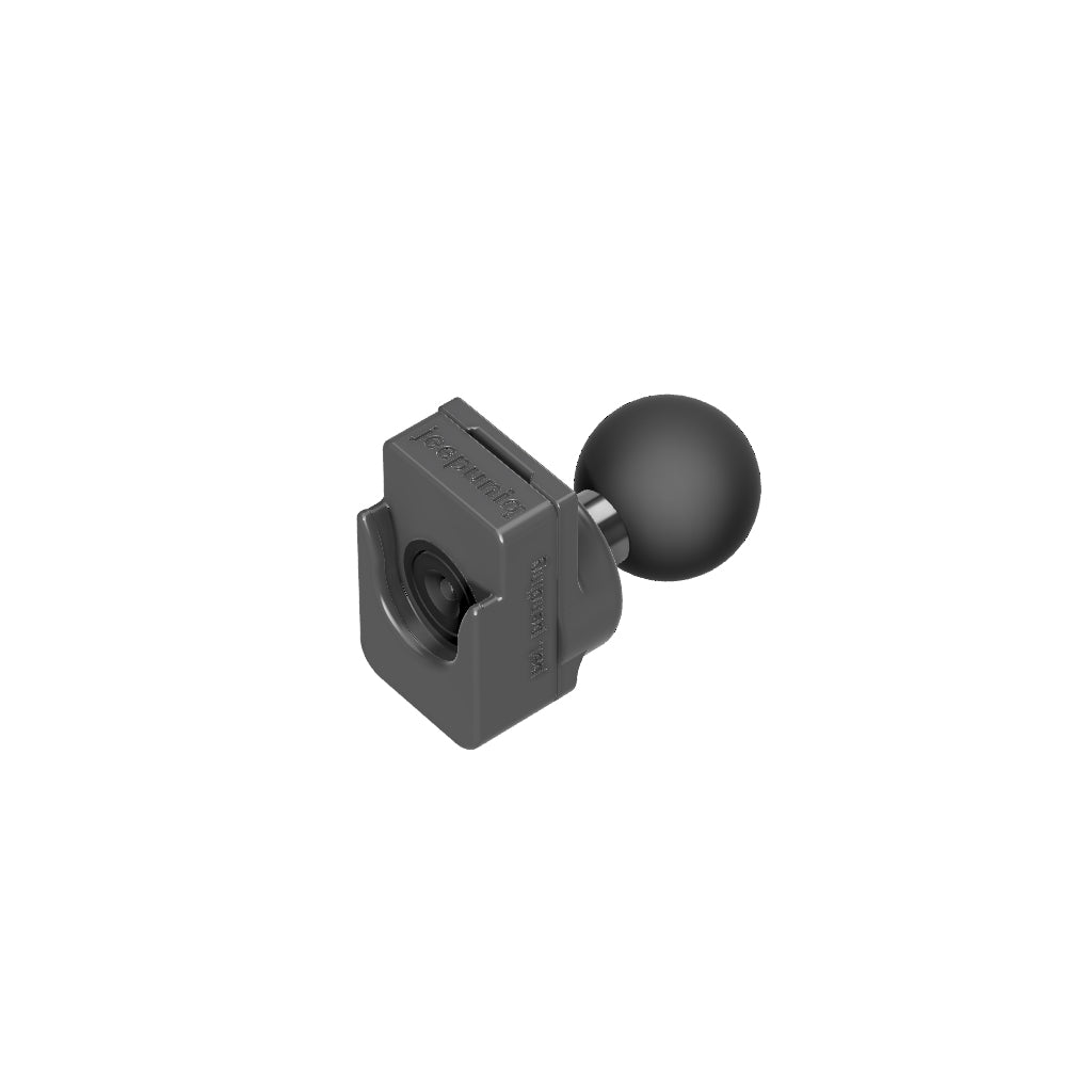 JeepUniq Magnetic Mic Attachment Mobile Mic Mount with RAM Ball Image 1