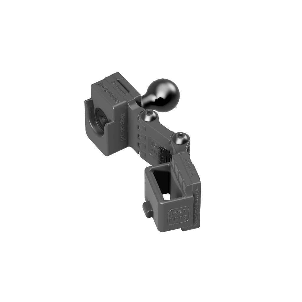 JeepUniq Magnetic Mic Attachment Mobile Mic + Radioddity RS-22 Mobile Mic Mount with 67 Designs Ball Image 5