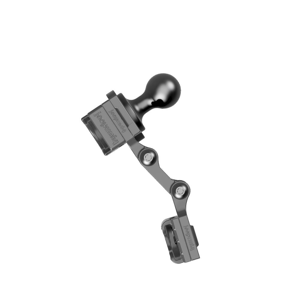 JeepUniq Magnetic Mic Attachment Mobile Mic + Cobra 25 LX Mobile Mic Mount with 67 Designs Ball Image 2