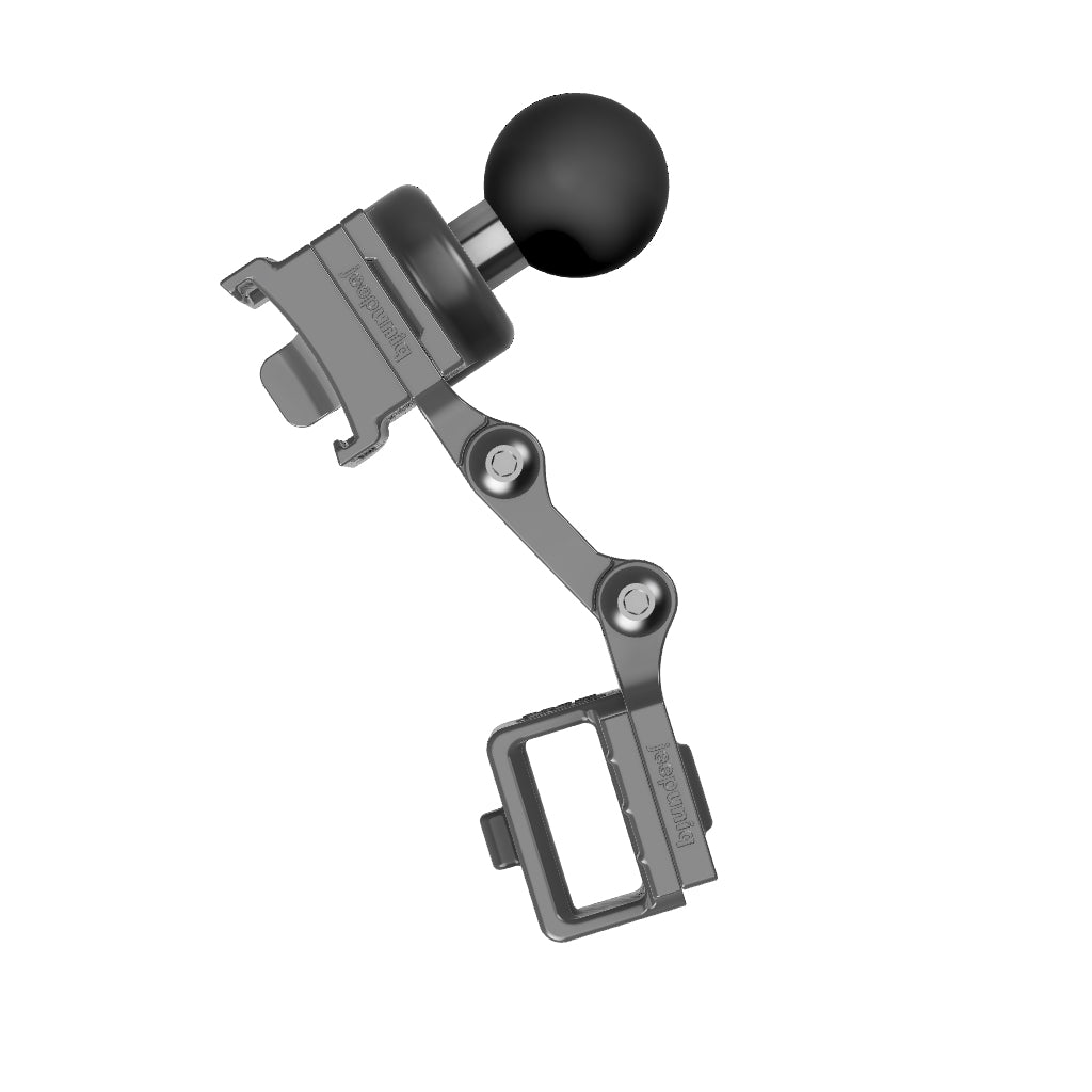 Garmin InReach Mini 2 Handheld Radio + Universal Belt-Clip Attached Mobile Mic Mount with RAM Ball Image 2