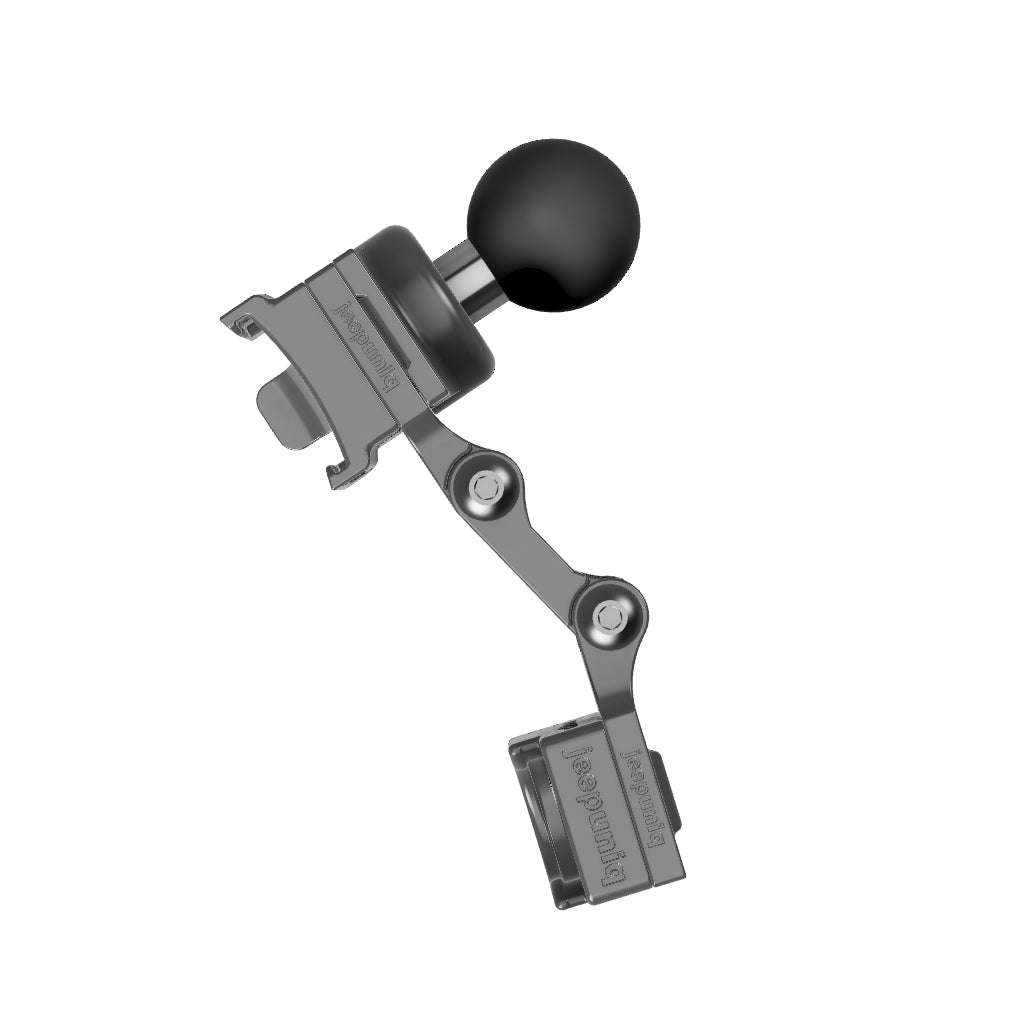 Garmin InReach Mini Handheld Radio + JeepUniq Magnetic Mic Attachment Mobile Mic Mount with RAM Ball Image 2