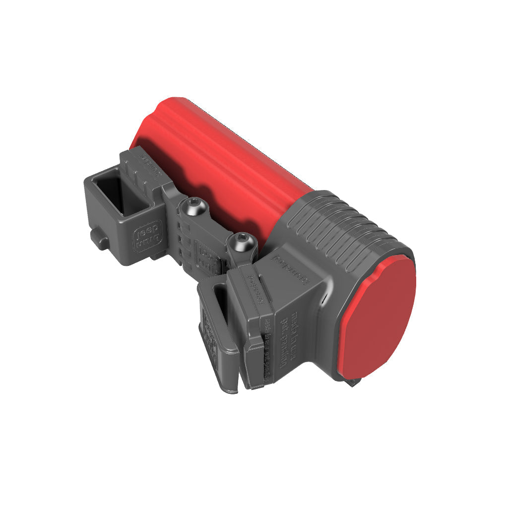 Universal Belt-Clip Attached Handheld Radio + Anytone QHM-05 Mobile Mic Mount for Jeep JL/JT 2024+ Grab-Bar Image 5
