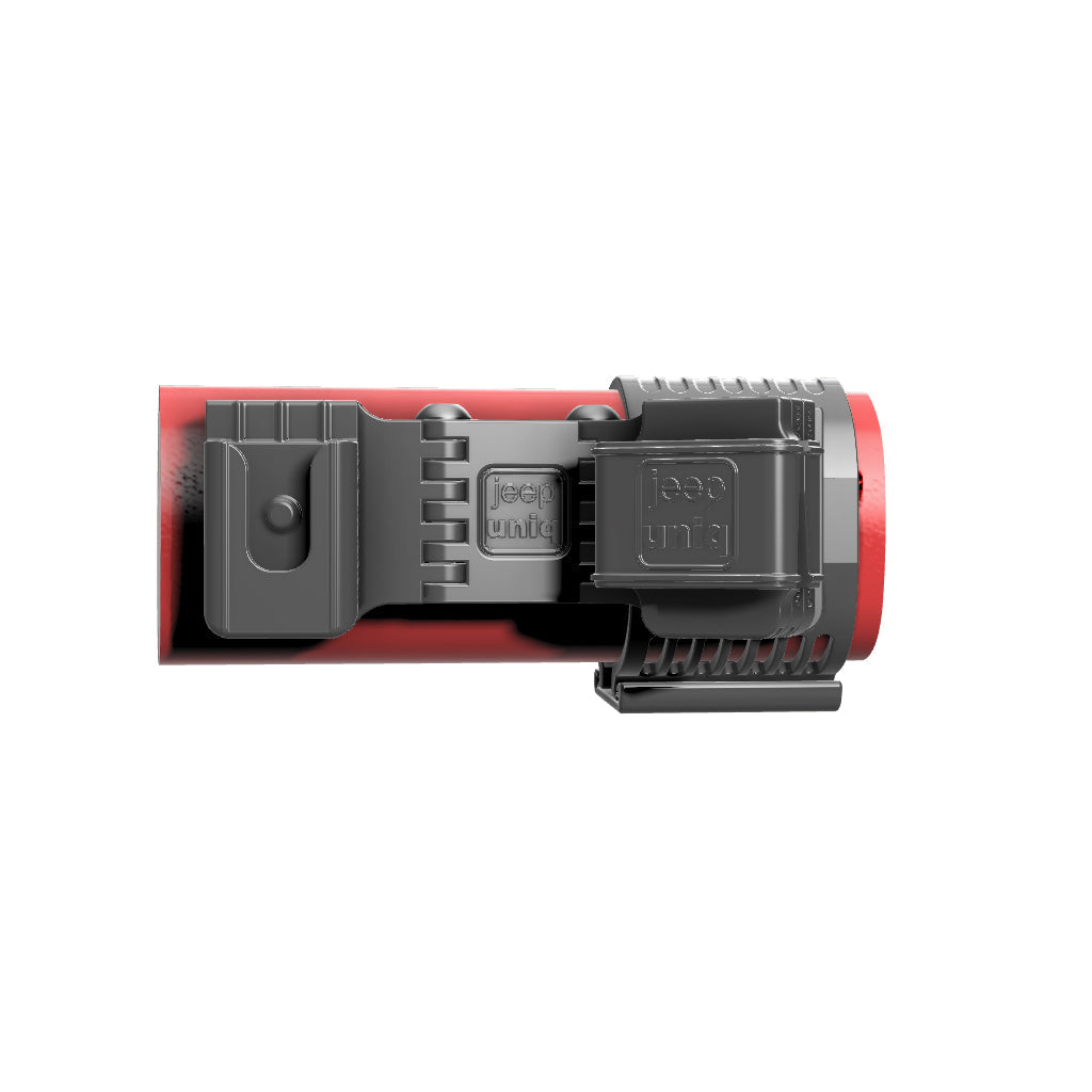 Universal Belt-Clip Attached Handheld Radio + President McKinley Mobile Mic Mount for Jeep JL/JT 18-23 Grab-Bar Image 3