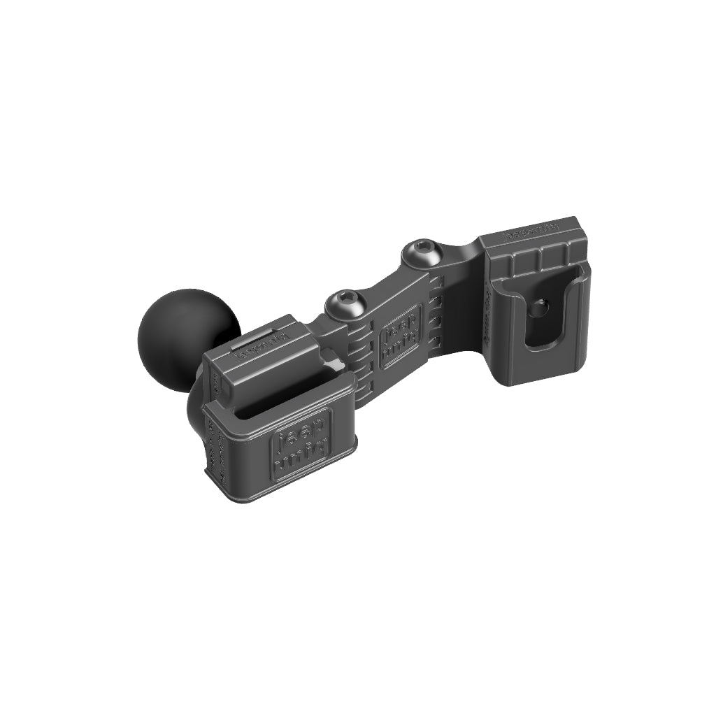Universal Belt-Clip Attached Handheld Radio + Cobra 25 NW Mobile Mic Mount with RAM Ball Image 4