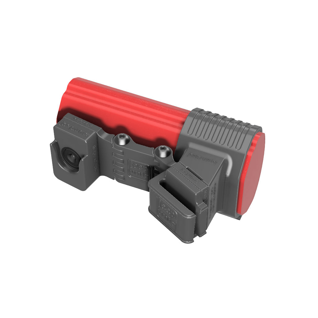 Universal Belt-Clip Attached Handheld Radio + JeepUniq Magnetic Mic Attachment Mobile Mic Mount for Jeep JL/JT 2024+ Grab-Bar Image 1