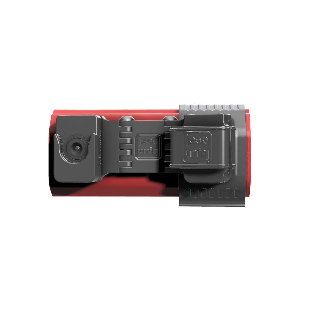 Universal Belt-Clip Attached Handheld Radio + JeepUniq Magnetic Mic Attachment Mobile Mic Mount for Jeep JL/JT 2024+ Grab-Bar Image 3