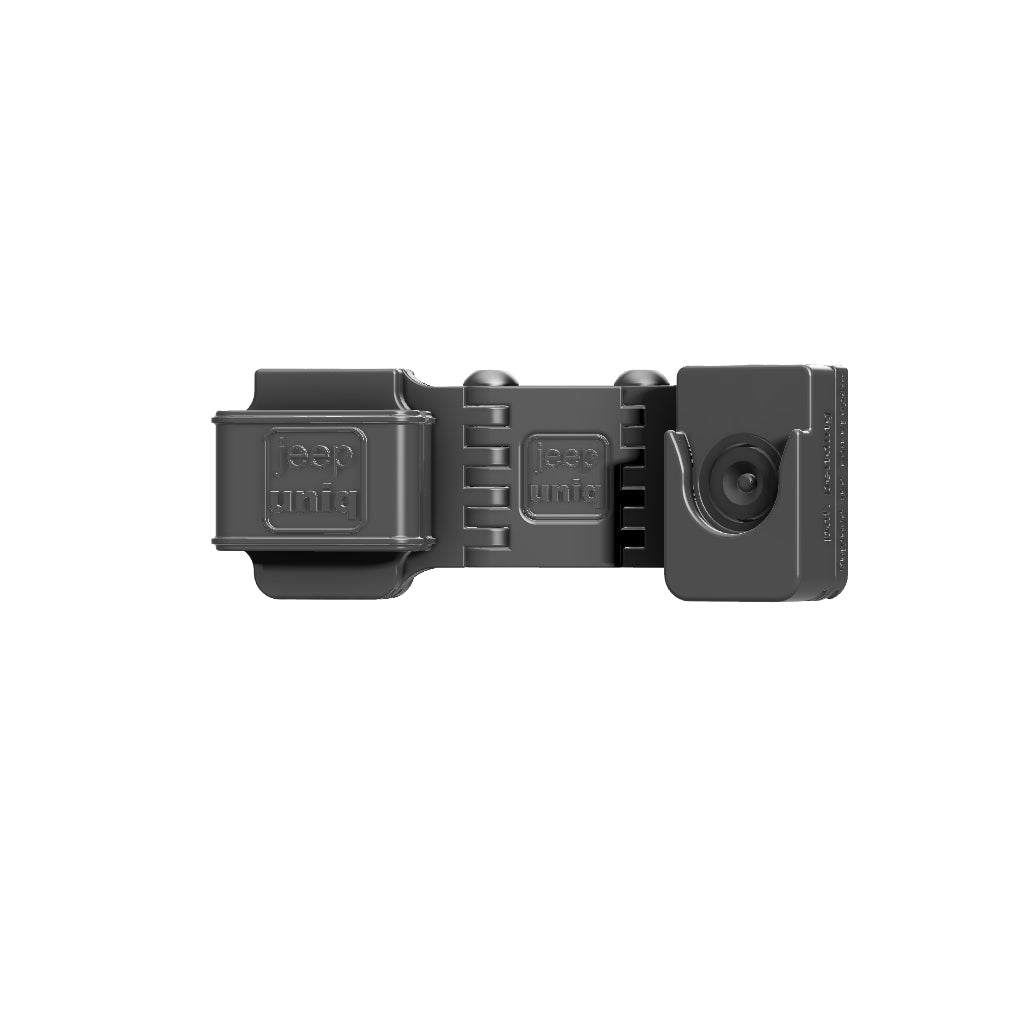 Universal Belt-Clip Attached Handheld Radio + JeepUniq Magnetic Mic Attachment Mobile Mic Mount with 67 Designs Ball Image 3