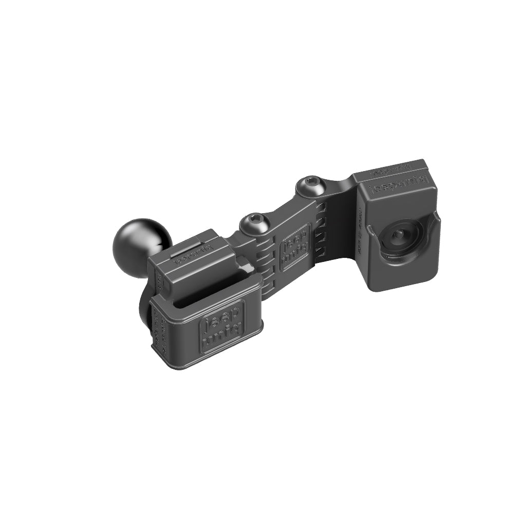 Universal Belt-Clip Attached Handheld Radio + JeepUniq Magnetic Mic Attachment Mobile Mic Mount with 67 Designs Ball Image 4