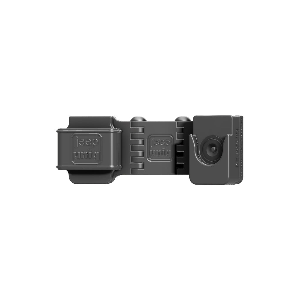 Universal Belt-Clip Attached Handheld Radio + JeepUniq Magnetic Mic Attachment Mobile Mic Mount with RAM Ball Image 3