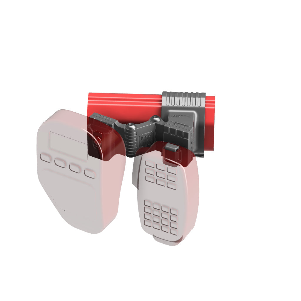 ICOM Hook ICOM Hook Mobile Mic + Cobra 29 LTD Mobile Mic Mount for Jeep JL/JT 2024+ Grab-Bar Image 6