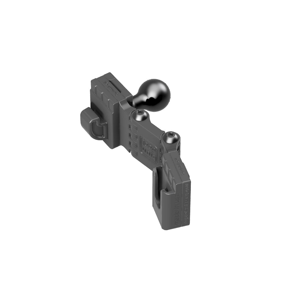 Icom HM-207S Mobile Mic + Yaesu FT-7900R Mobile Mic Mount with 67 Designs Ball Image 5