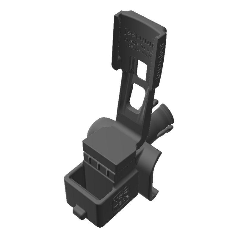 Wouxun SMO-001 HAM Mic + Garmin Mini InReach SATCOM Holder for Jeep JK 07-10 Grab Bar - Image 1