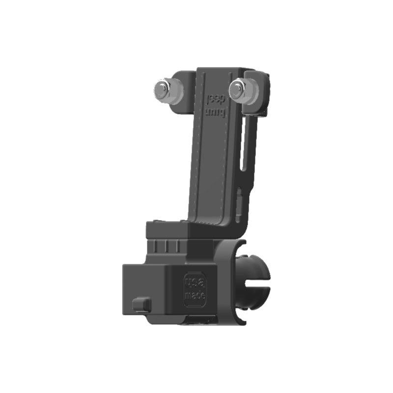 Baofeng BF-S112 HAM Mic + Delorme inReach Device Holder for Jeep JK 07-10 Grab Bar - Image 3