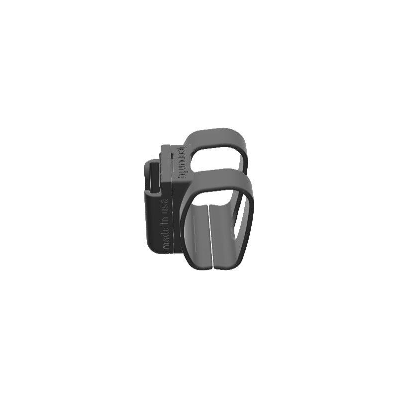 Galaxy DX 959 CB Mic Holder Clip-on for Jeep JK 07-10 Grab Bar - Image 2