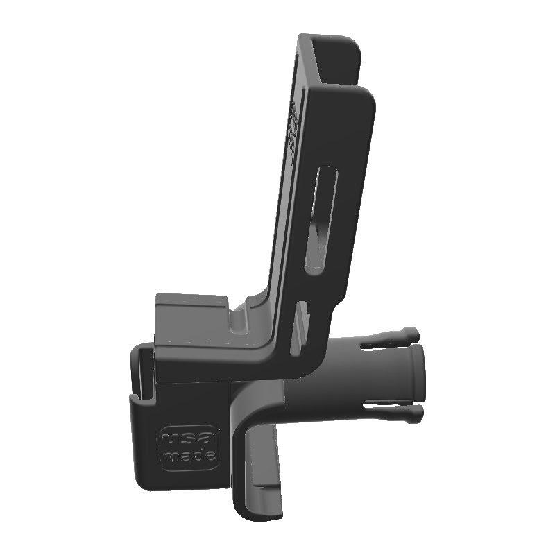 Galaxy DX 979 CB Mic + Icom IC-T70A Radio Holder for Jeep JK 07-10 Grab Bar - Image 2