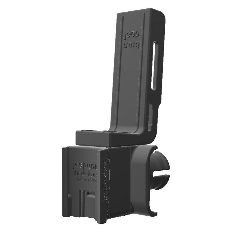 Garmin InReach Mini SATCOM SATCOM + Motorola Talkabout Radio Holder for Jeep JK 07-10 Grab Bar - Image 3