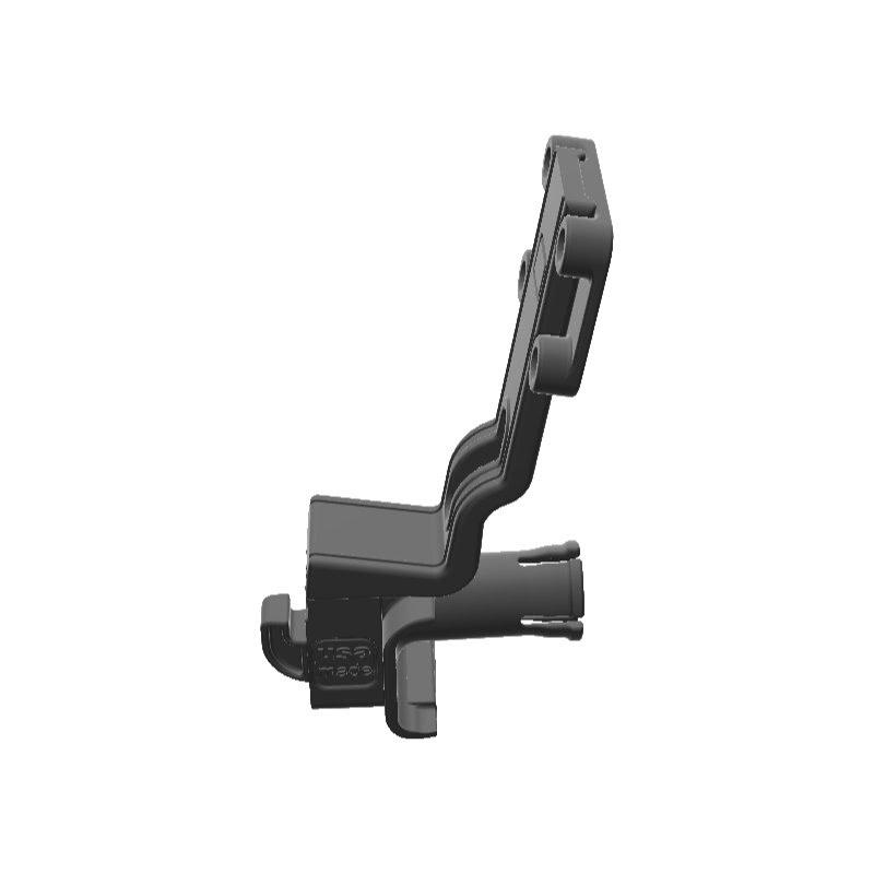 Icom ID-4100 HAM Mic + Garmin InReach Explorer SATCOM Holder for Jeep JK 07-10 Grab Bar - Image 2