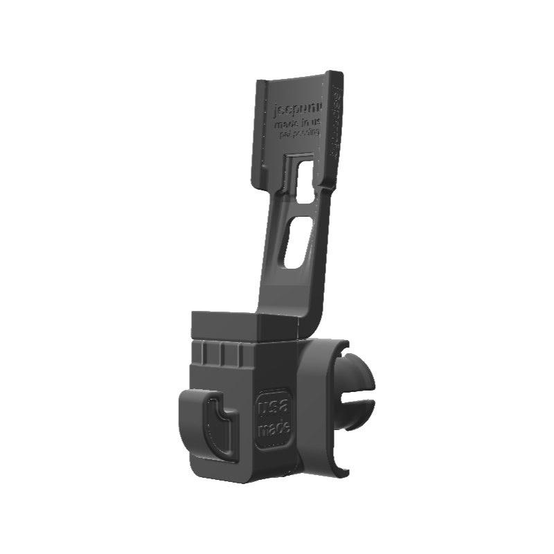 Icom IC-2300 HAM Mic + Garmin InReach Mini SATCOM Holder for Jeep JK 07-10 Grab Bar - Image 2