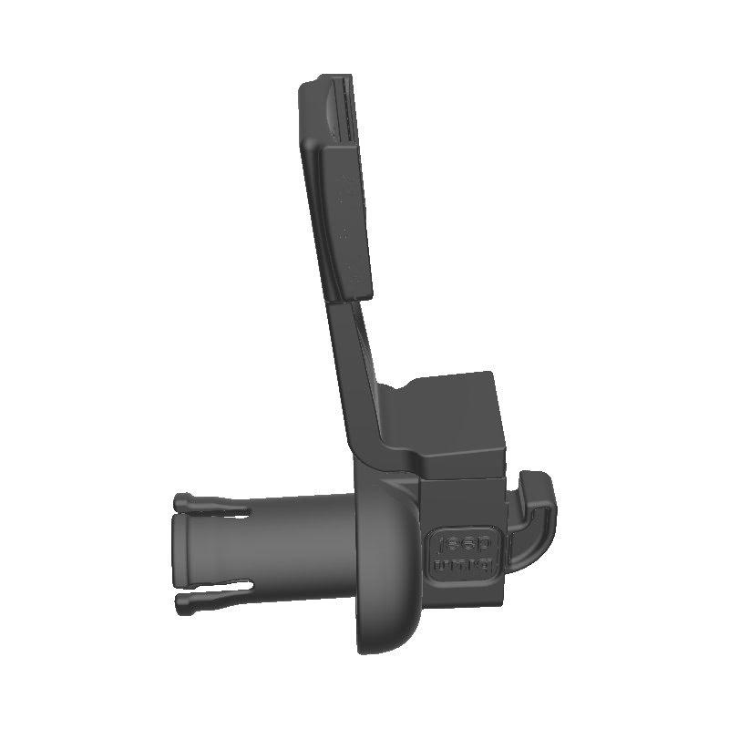 Icom IC-2730 HAM Mic + Garmin Mini InReach SATCOM Holder for Jeep JK 07-10 Grab Bar - Image 3