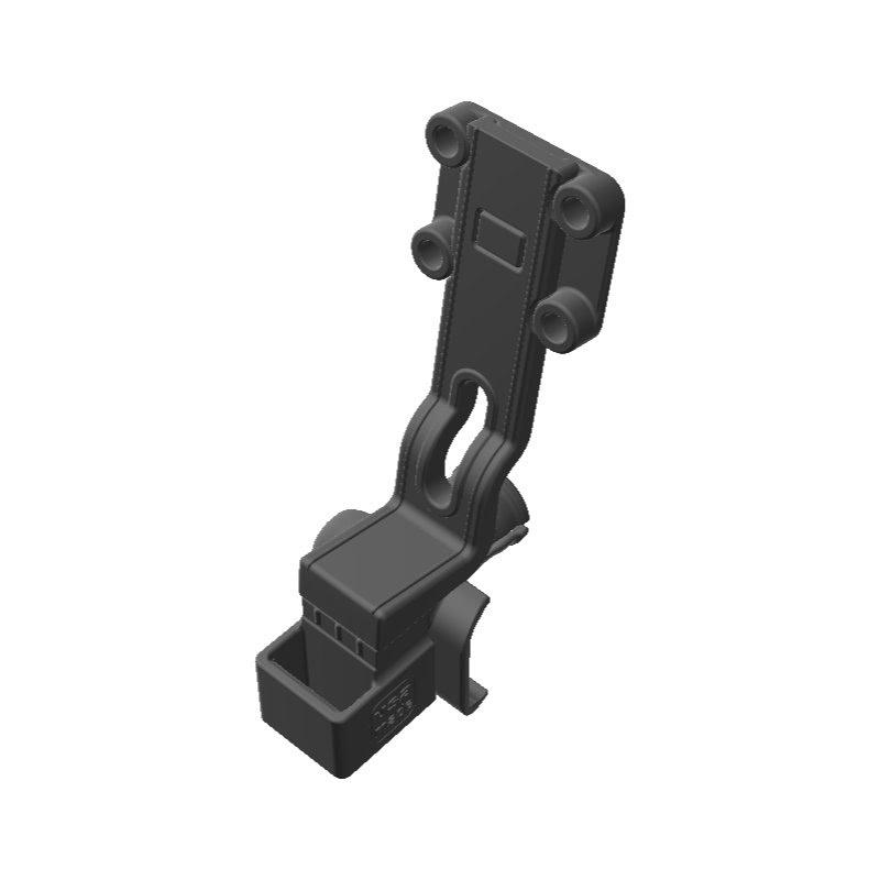 Midland 75-822 CB Mic + Garmin InReach Explorer SATCOM Holder for Jeep JK 07-10 Grab Bar - Image 1