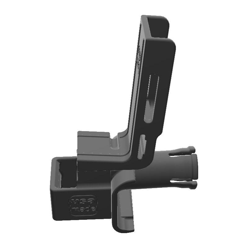 Midland 75-822 CB Mic + Icom ID-51A Radio Holder for Jeep JK 07-10 Grab Bar - Image 2