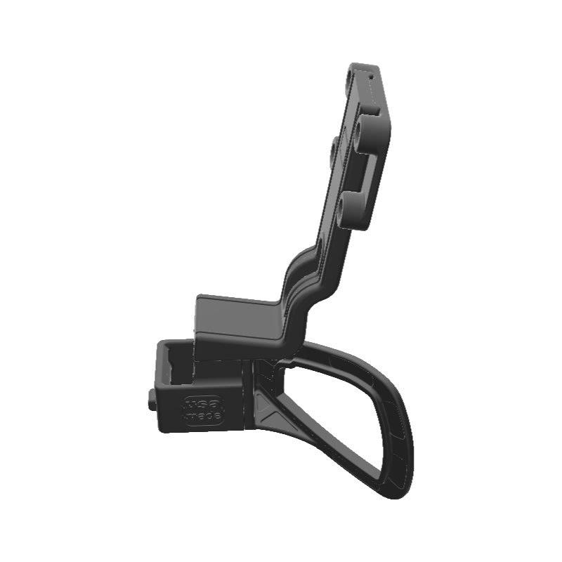 Wouxun SMO-001 HAM Mic + Garmin InReach Explorer SATCOM Holder for Jeep JK 11-18 Grab Bar - Image 2