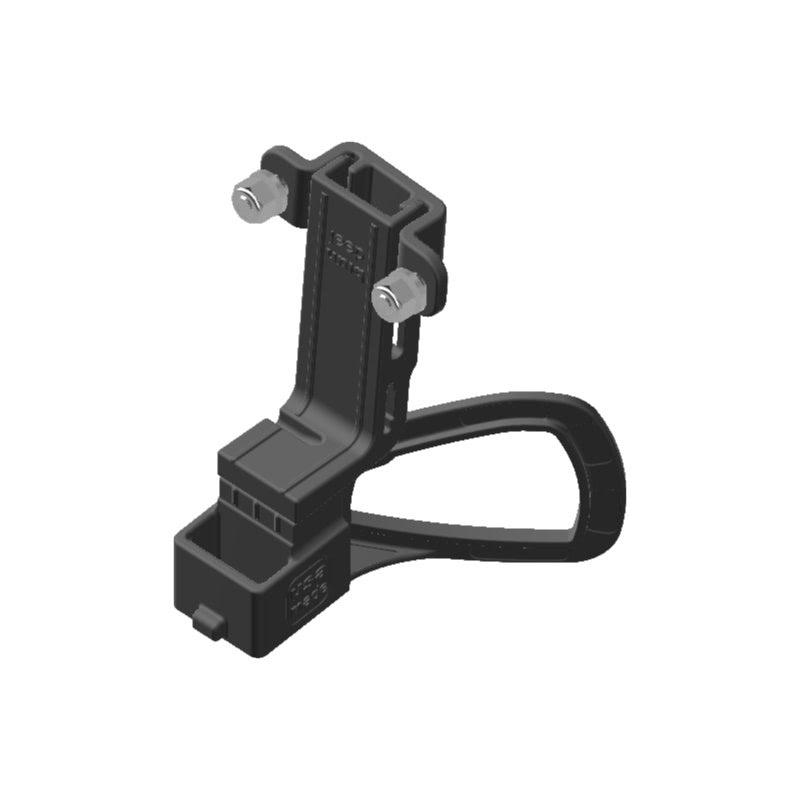 Wouxun SMO-001 HAM Mic + Delorme inReach Device Holder for Jeep JK 11-18 Grab Bar - Image 1