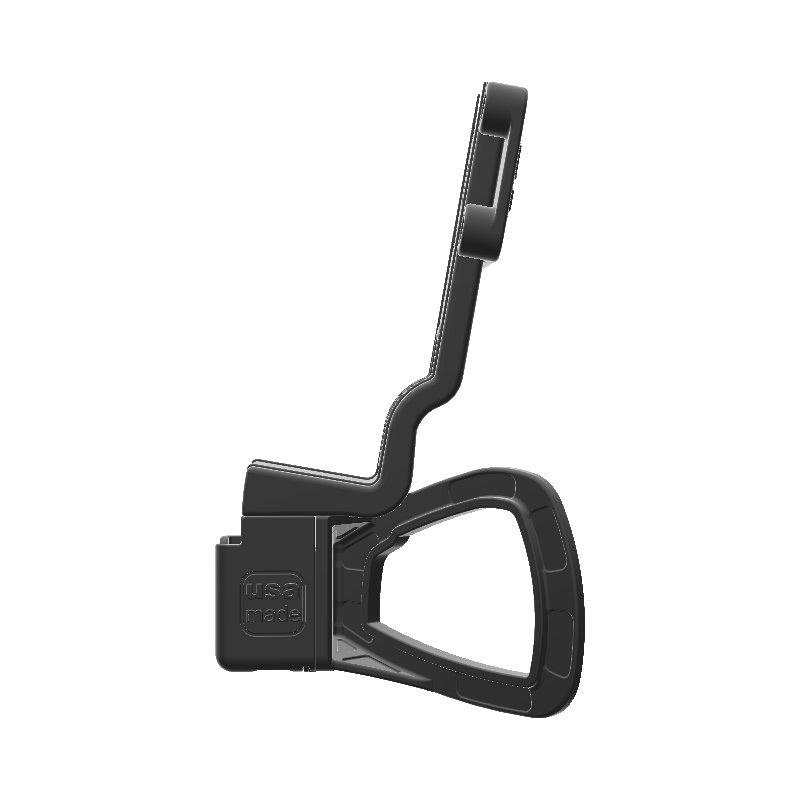 Cobra 75 WX CB Mic + Garmin InReach Explorer SATCOM Holder for Jeep JK 11-18 Grab Bar - Image 3
